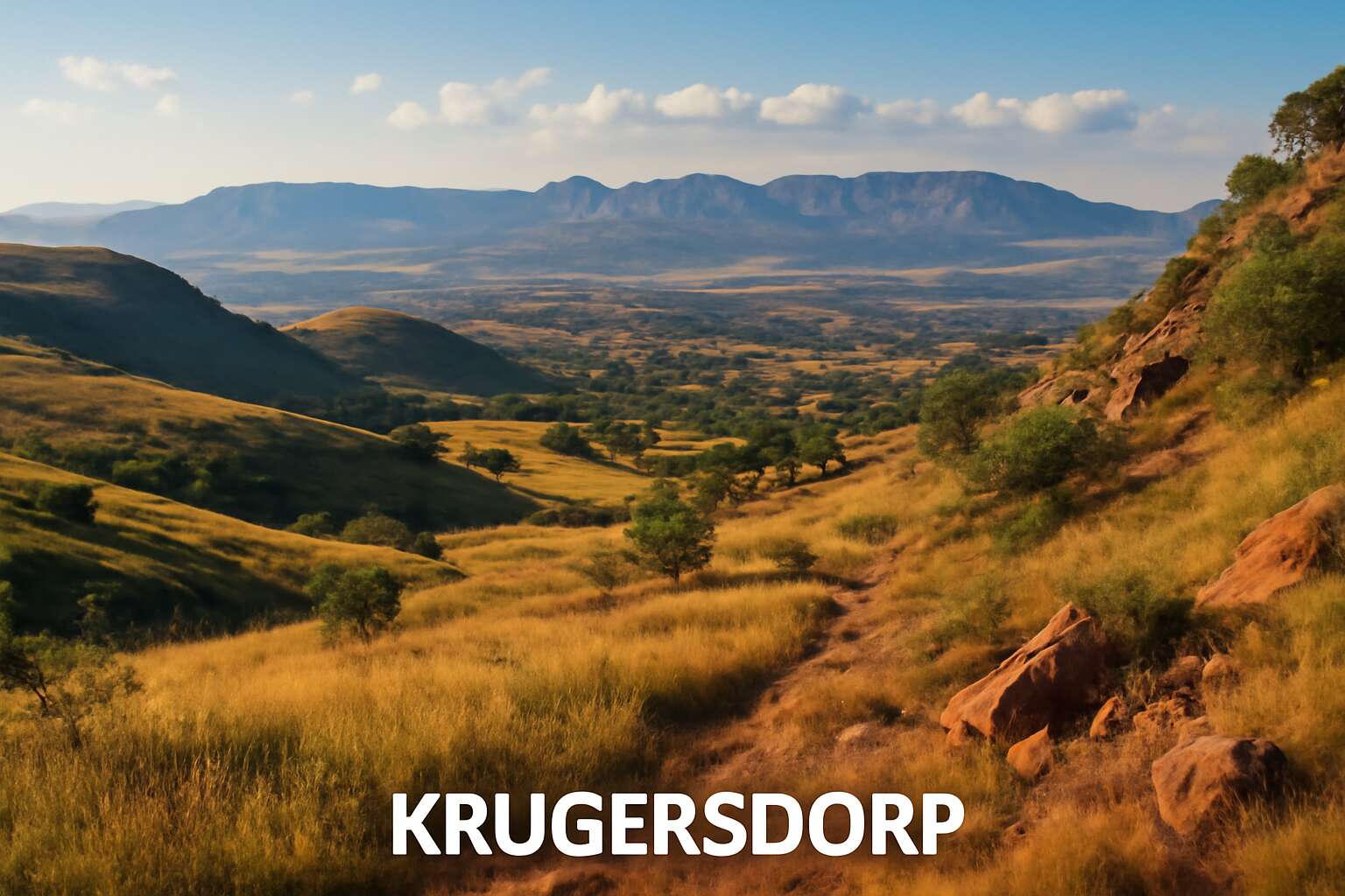 where is krugersdorp near