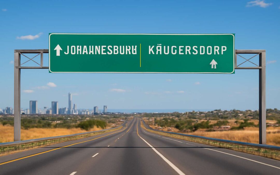 Fast travel guide: how far is krugersdorp from johannesburg and the best routes.