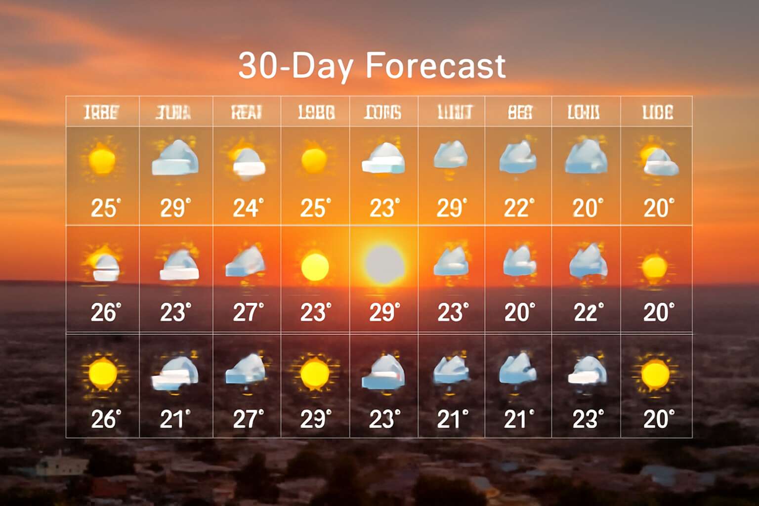 weather krugersdorp 30 day forecast