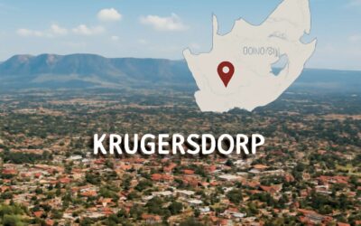 Explore where krugersdorp is situated and discover its urban heart in Gauteng.